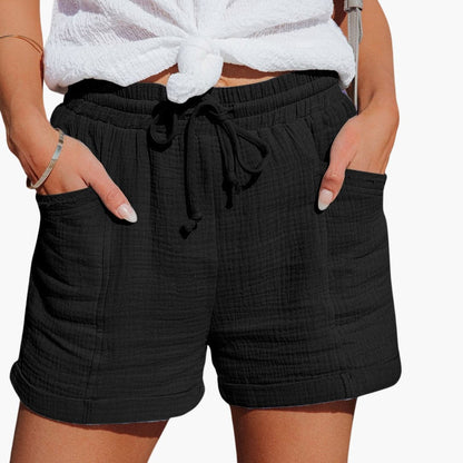 Emma | Elegant Drawstring Casual Shorts