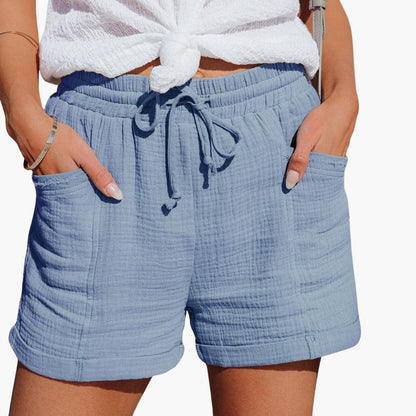 Emma | Elegant Drawstring Casual Shorts