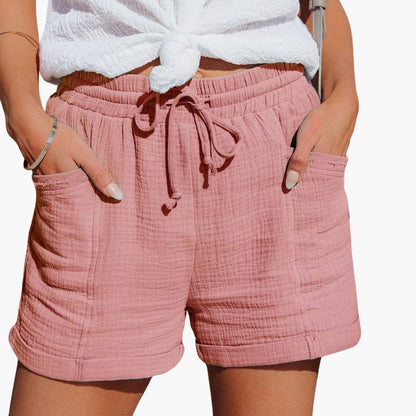 Emma | Elegant Drawstring Casual Shorts