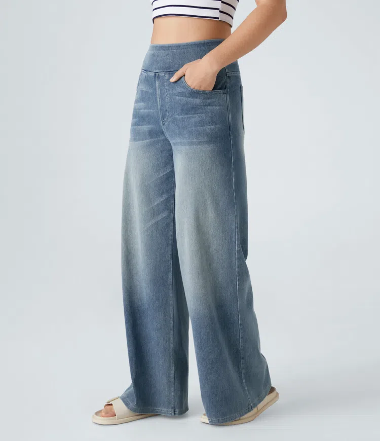 Solène - Loose Fit Long-Leg Jeans