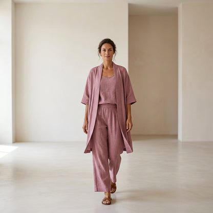 Isabela™ | Elegante e sofisticato set di lino