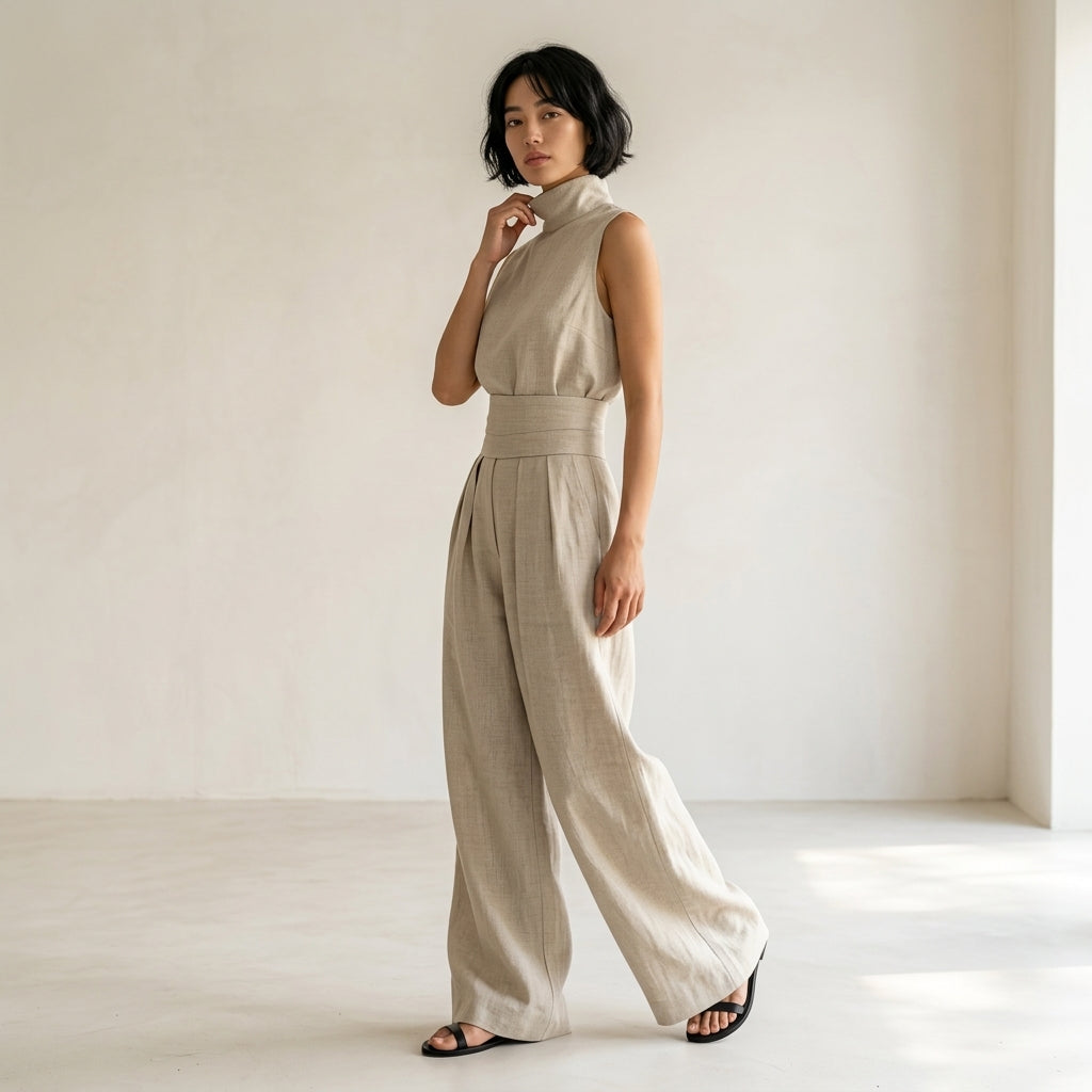 Angeles – Set elegante in lino