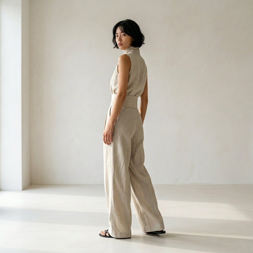Angeles – Set elegante in lino