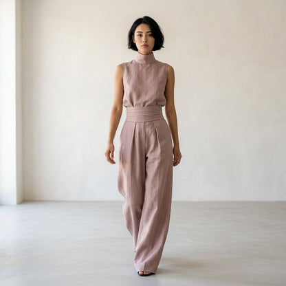 Angeles – Set elegante in lino