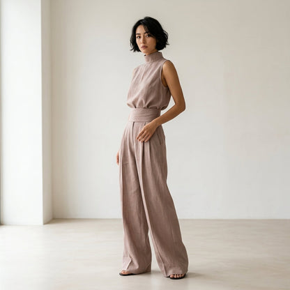 Angeles – Set elegante in lino