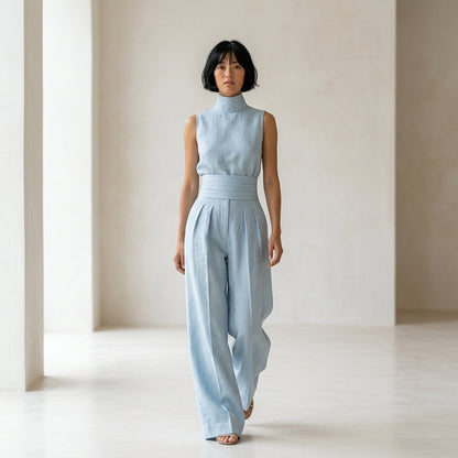 Angeles – Set elegante in lino