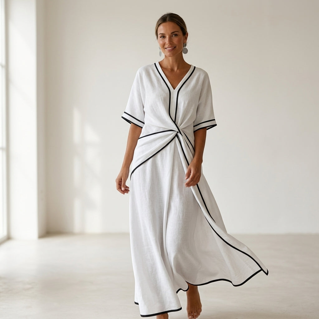 Dalia Atelier™ Vestito elegante primaverile