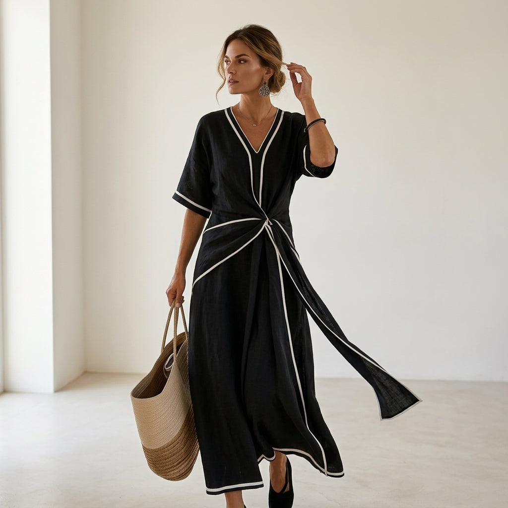 Dalia Atelier™ Vestito elegante primaverile
