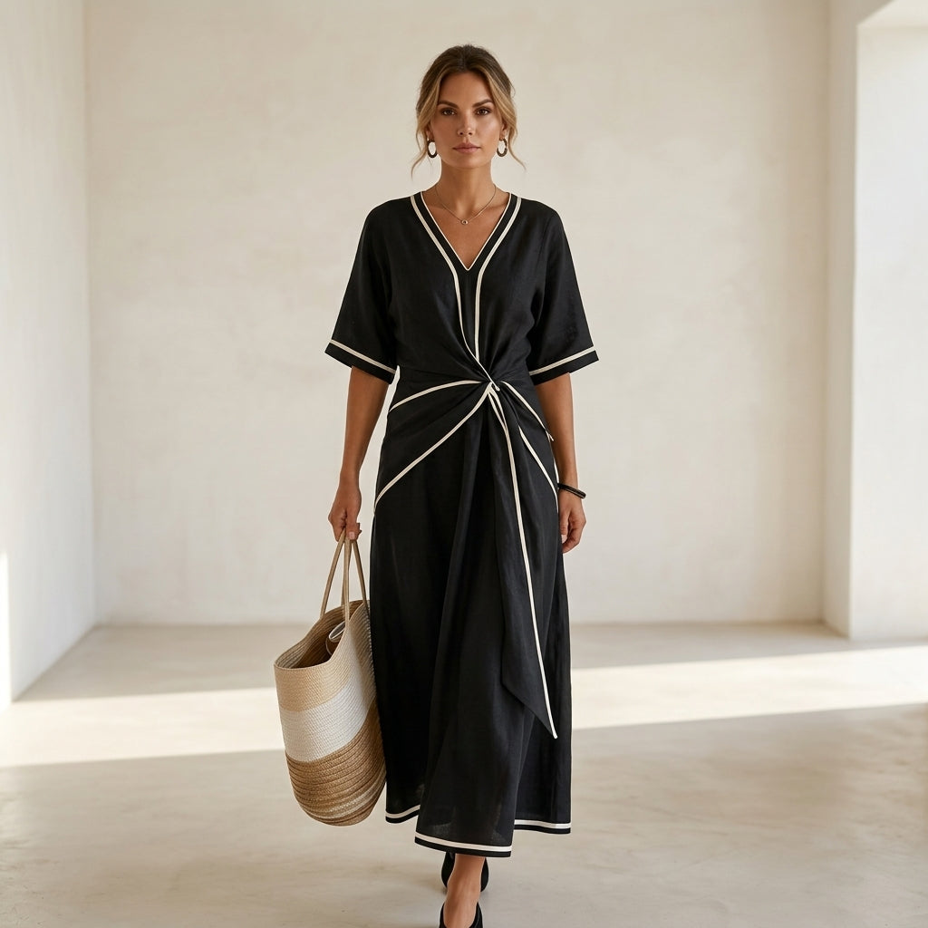 Dalia Atelier™ Vestito elegante primaverile