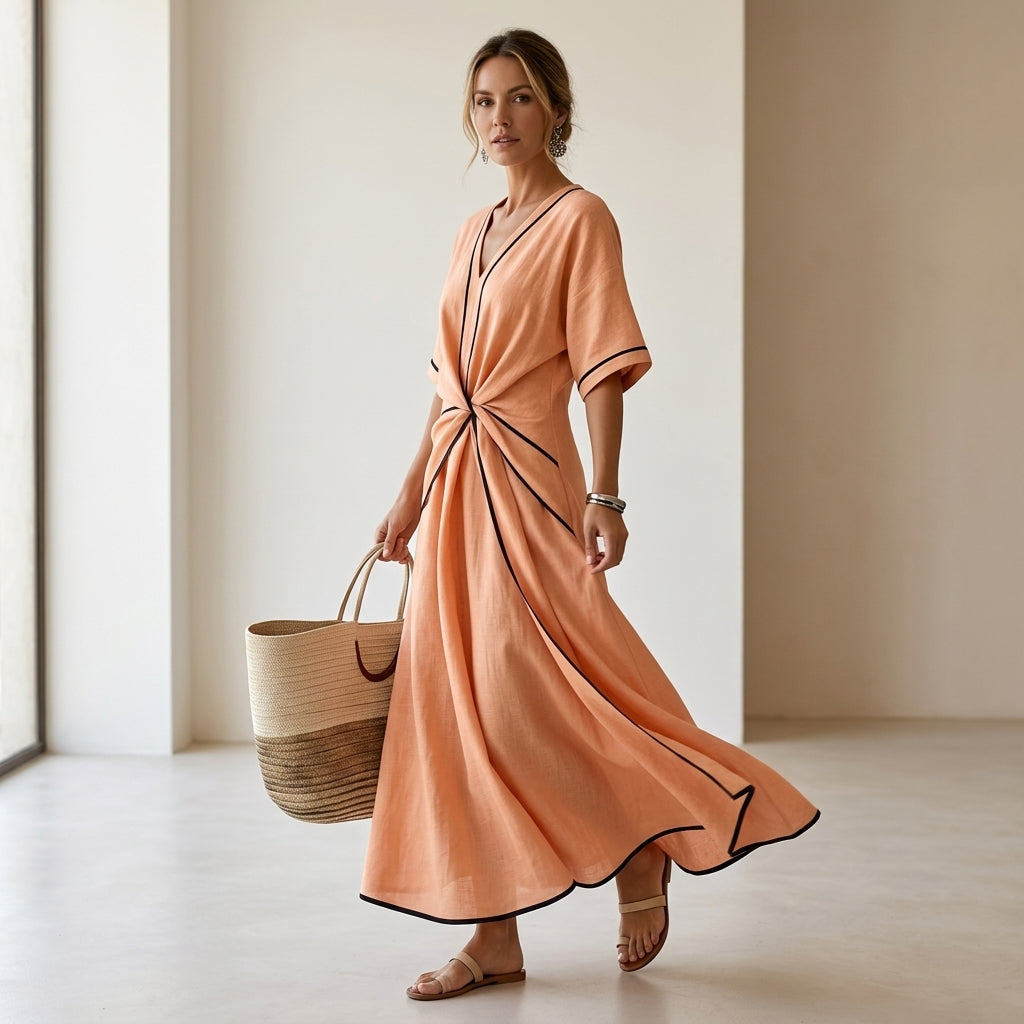 Dalia Atelier™ Vestito elegante primaverile