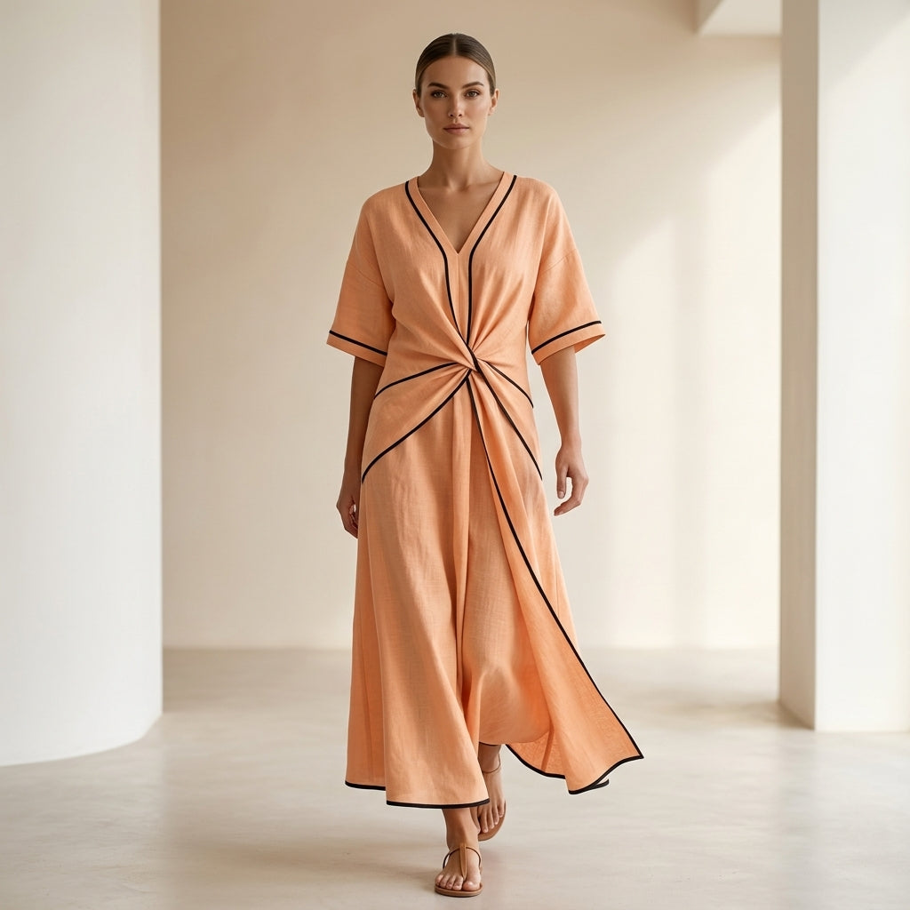 Dalia Atelier™ Vestito elegante primaverile