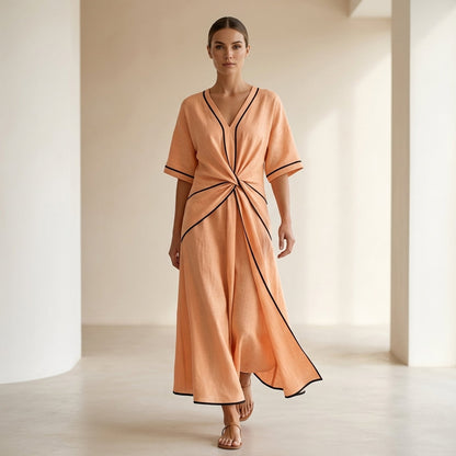 Dalia Atelier™ Vestito elegante primaverile