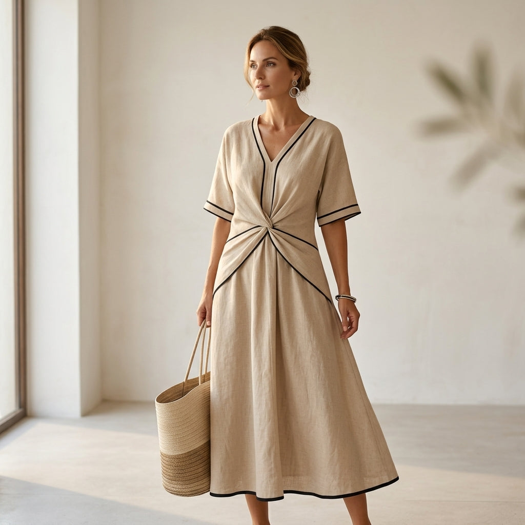 Dalia Atelier™ Vestito elegante primaverile
