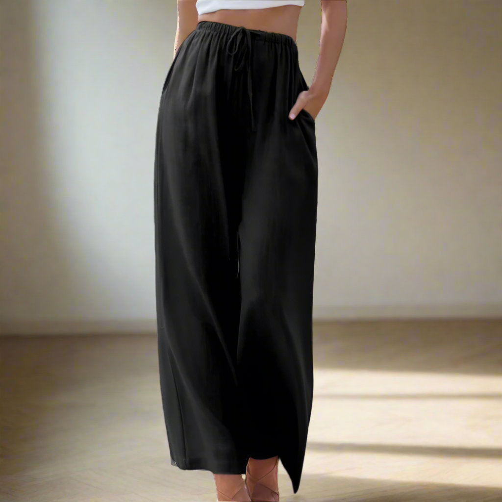 Liam | Wide Leg Summer Trousers