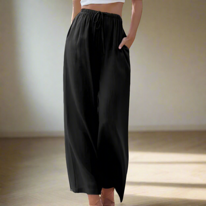 Liam | Wide Leg Summer Trousers