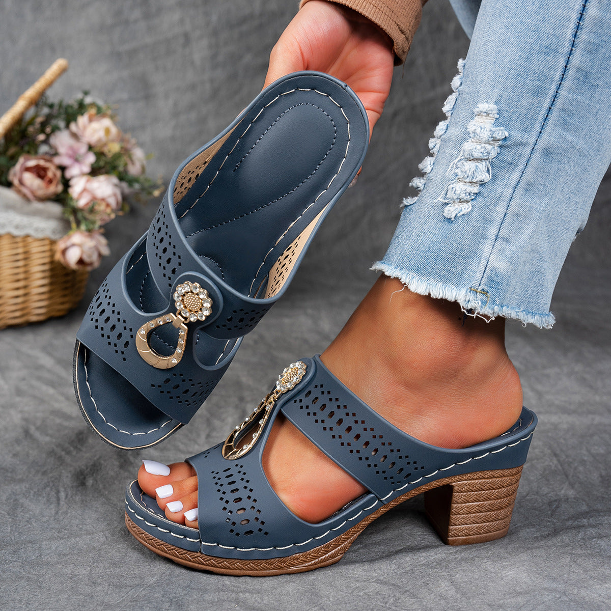 Isabella™ | Comfortable Orthopedic High Heel Sandals