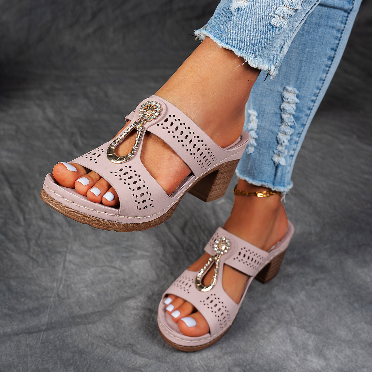 Isabella™ | Comfortable Orthopedic High Heel Sandals