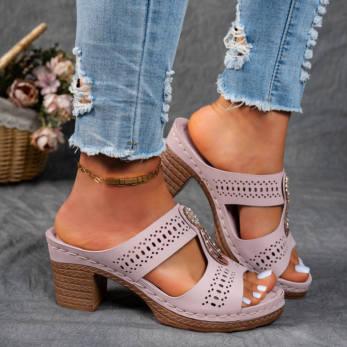 Isabella™ | Comfortable Orthopedic High Heel Sandals