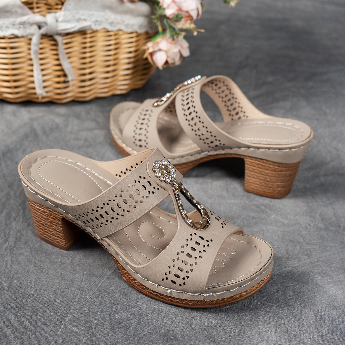 Isabella™ | Comfortable Orthopedic High Heel Sandals