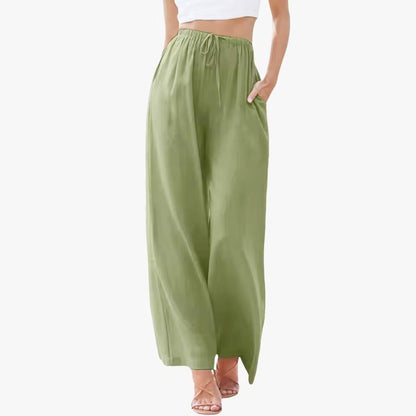 Liam | Wide Leg Summer Trousers