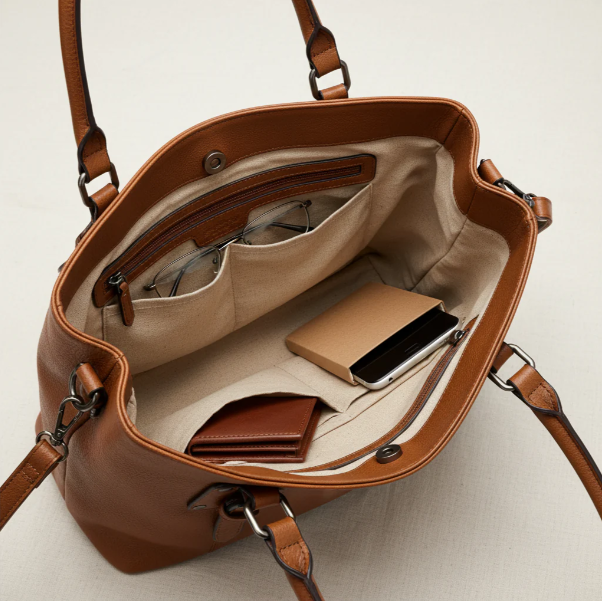 Borsa a spalla con tracolla regolabile