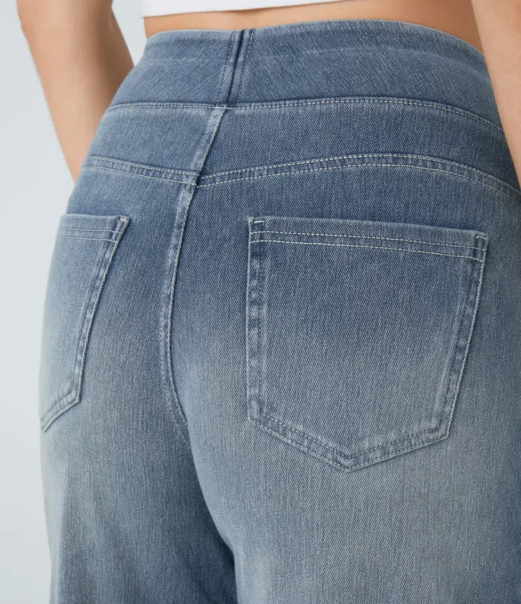 Solène - Loose Fit Long-Leg Jeans