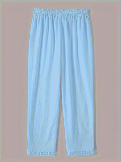 Wren – pantaloni cropped dal taglio rilassato con dettagli a contrasto