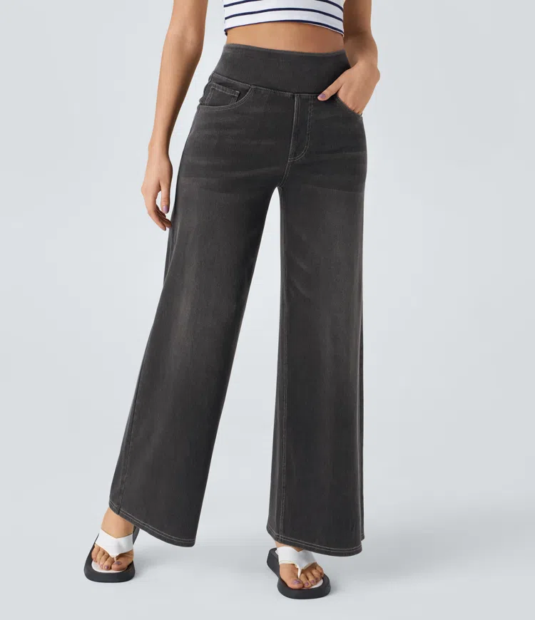 Solène - Loose Fit Long-Leg Jeans